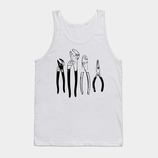 Hand tools - Pliers Tank Top by liiwii